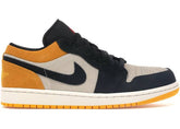 Jordan 1 Low University Gold Black