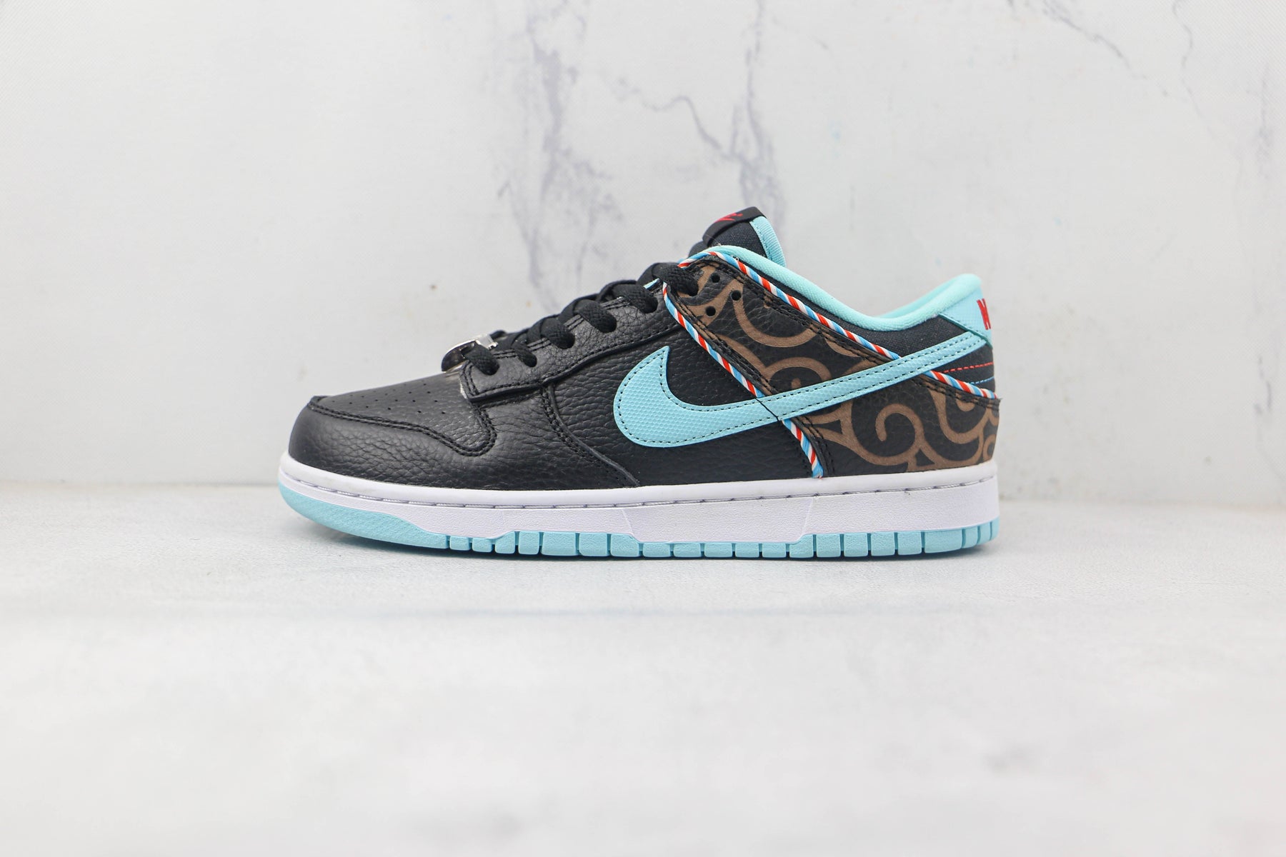 Nike Dunk Low Barber Shop Black