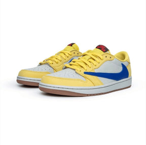 Jordan 1 Low Travis Scott Canary