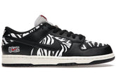 Nike SB Dunk Low Quartersnacks Zebra