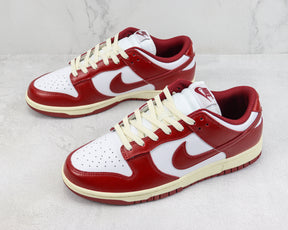 Nike Dunk Low PRM Vintage Team Red