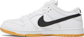 Nike SB Dunk Low Orange White Label Black