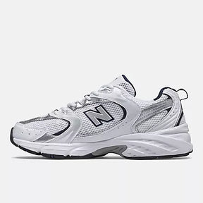 New Balance 530 White Silver Navy